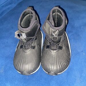 Nike Binzie Baby/Toddler Rainboot- 6C- Black/White